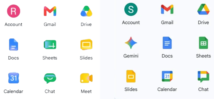 google workspace icons redesign side by side divider 2